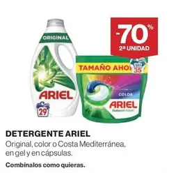 Oferta de Ariel - Detergente en El Corte Inglés