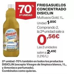 Oferta de Disiclin - Friegasuelos Concentrado por 1,85€ en El Corte Inglés