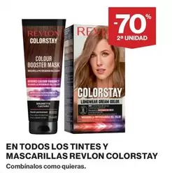 Oferta de Revlon - En Todos Los Tintes Y Mascarillas Colorstay en El Corte Inglés