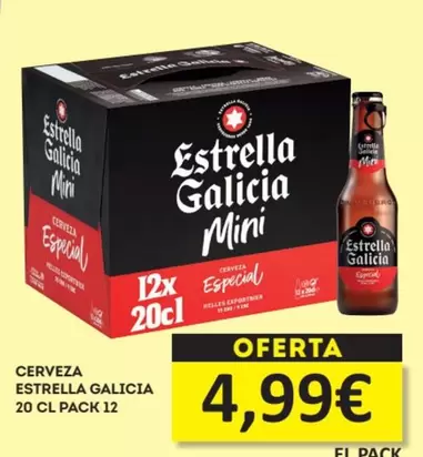 Oferta de Estrella Galicia - Cerveza por 4,99€ en Economy Cash