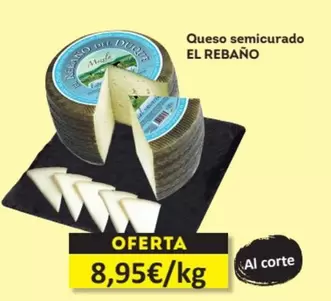 Oferta de El Rebano - Queso Semicurado por 8,95€ en Economy Cash