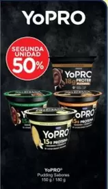 Oferta de Yopro - Pudding Salmones en Economy Cash