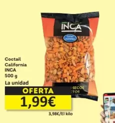 Oferta de Inca - Coctail California por 1,99€ en Economy Cash