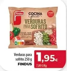 Oferta de Findus - Verduras Para Sofrito por 1,95€ en Spar Tenerife