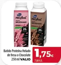 Oferta de Valio - Batido Proteina Helado De Fresa O Chocolate por 1,75€ en Spar Tenerife