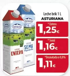 Oferta de Central Lechera Asturiana - Leche Brik por 1,25€ en Spar Tenerife