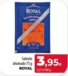 Oferta de Royal - Salmon Ahumado por 3,95€ en Spar Tenerife