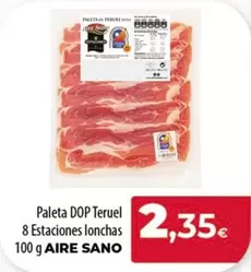 Oferta de Aire Sano - Paleta Dop Teruel 8 Estaciones Lonchas por 2,35€ en Spar Tenerife