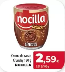 Oferta de Nocilla - Crema De Cacao Crunchy por 2,59€ en Spar Tenerife