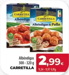Oferta de Carretilla - Albóndigas por 2,99€ en Spar Tenerife