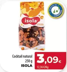 Oferta de Isola - Cocktail Natural por 3,09€ en Spar Tenerife