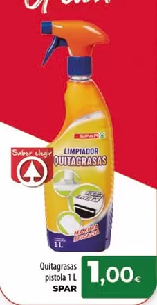 Oferta de Spar - Quitagrasas Pistola por 1€ en Spar Tenerife