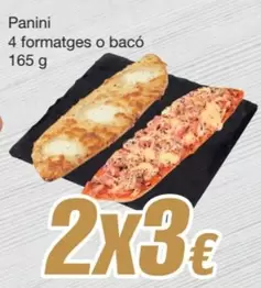 Oferta de Panini -  4 Formatges O Baco por 3€ en SPAR Fragadis