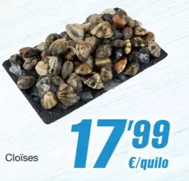 Oferta de Cloises por 17,99€ en SPAR Fragadis