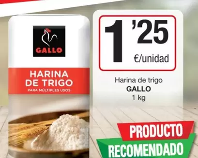 Oferta de Gallo - Harina De Trigo por 1,25€ en SPAR Fragadis