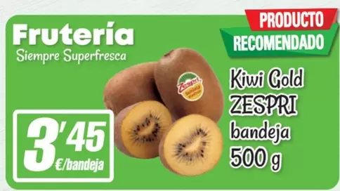 Oferta de Zespri - Kiwi Gold por 3,45€ en SPAR Fragadis