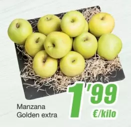 Oferta de Manzana Golden Extra por 1,99€ en SPAR Fragadis