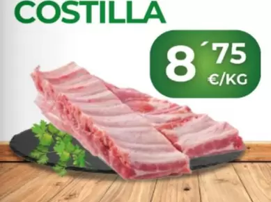 Oferta de Costilla por 8,75€ en Quality Supermercados