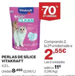Oferta de Vitakraft - Perlas De Silice por 8,45€ en Hipercor