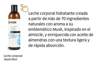 Oferta de Leche Corporal en Veritas