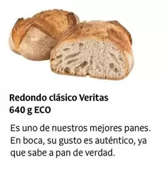 Oferta de Redondo -  Clasico Veritas 640 G Eco en Veritas