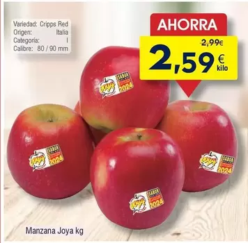 Oferta de Origen - Manzana por 2,59€ en Froiz