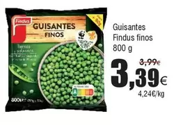 Oferta de Findus - Guisantes por 3,39€ en Froiz