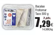 Oferta de Froitomar - Bacalao por 7,29€ en Froiz