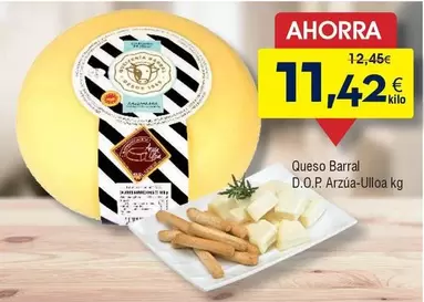 Oferta de Queso Barral D.o.p. por 11,42€ en Froiz