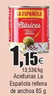 Oferta de La Española - Aceitunas por 1,15€ en Froiz