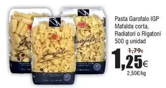 Oferta de Garofalo - Pasta  Igp por 1,25€ en Froiz