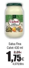 Oferta de Calvé - Salsa Fina por 1,75€ en Froiz