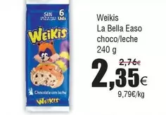 Oferta de Weikis - La Bella Easo Choco/leche por 2,35€ en Froiz