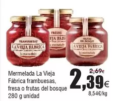 Oferta de Vieja fabrica - Mermelada por 2,39€ en Froiz