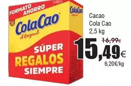 Oferta de Cola Cao - Cacao por 15,49€ en Froiz
