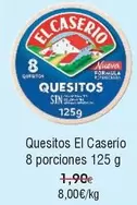Oferta de El Caserío - Quesitos por 8€ en Froiz