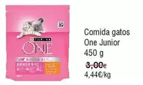 Oferta de Purina - Comida Gatos One Junior por 4,44€ en Froiz
