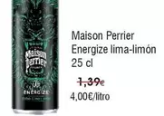 Oferta de Perrier - Maison  Energize Lima-limon por 1€ en Froiz
