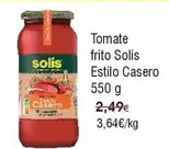 Oferta de Solís - Tomate Frito  Estilo Casero por 3,64€ en Froiz