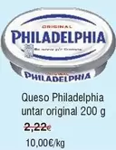 Oferta de Philadelphia - Queso Untar Original por 10€ en Froiz