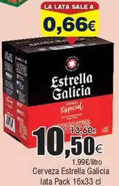 Oferta de Estrella Galicia - Cerveza por 10,5€ en Froiz