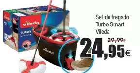Oferta de Vileda - Set De Fregado Turbo Smart por 24,95€ en Froiz