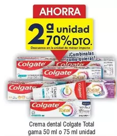 Oferta de Colgate - Crema Dental Total Gama en Froiz