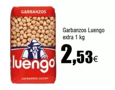 Oferta de Luengo - Garbanzos por 2,53€ en Froiz