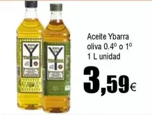 Oferta de Ybarra - Aceite Oliva 0.4 O 1 por 3,59€ en Froiz