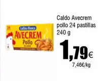Oferta de Gallina Blanca - Caldo Avecrem Pollo por 1,79€ en Froiz