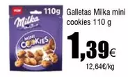 Oferta de Milka - Galletas Mini Cookies por 1,39€ en Froiz
