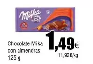 Oferta de Milka - Chocolate Con Almendras por 1,49€ en Froiz