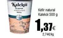Oferta de Kalekói - Kéfir Natural por 1,37€ en Froiz