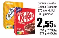 Oferta de Nestlé - Cereales Golden Grahams por 2,55€ en Froiz